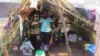 Refugiados da República Democrática do Congo no centro de Mussungue, no Dundo, província da Lunda Norte