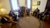 Predsednik Srbije Tomislav Nikolić i premijer Aleksandar Vučić sa liderima iz Republike Srpske