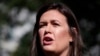 Sekretarka za štampu Sara Sanders napušta Belu kuću 