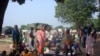 Displaced South Sudanese families are seen in a camp for internally displaced people in the United Nations Mission in South Sudan (UNMISS) compound in Tomping, Juba, South Sudan, July 11, 2016.