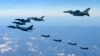 미 B-1B 전략폭격기 한반도 전개