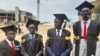 Seiphelelwe ngamandla izifundi ezidabuka kwele South Sudan eziphutshe izifundo ekolitshini leNational University of Science and Technology koBulawayo eZimbabwe. (Photo: Ezra Tshisa Sibanda)