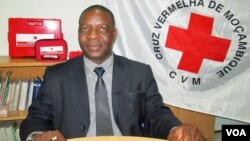 Américo Ubisse secretário-geral Cruz Vermelha Moçambique (Foto Francisco Júnior) 