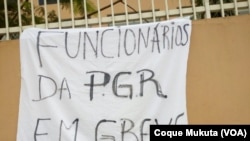 Trabalhadores em greve
