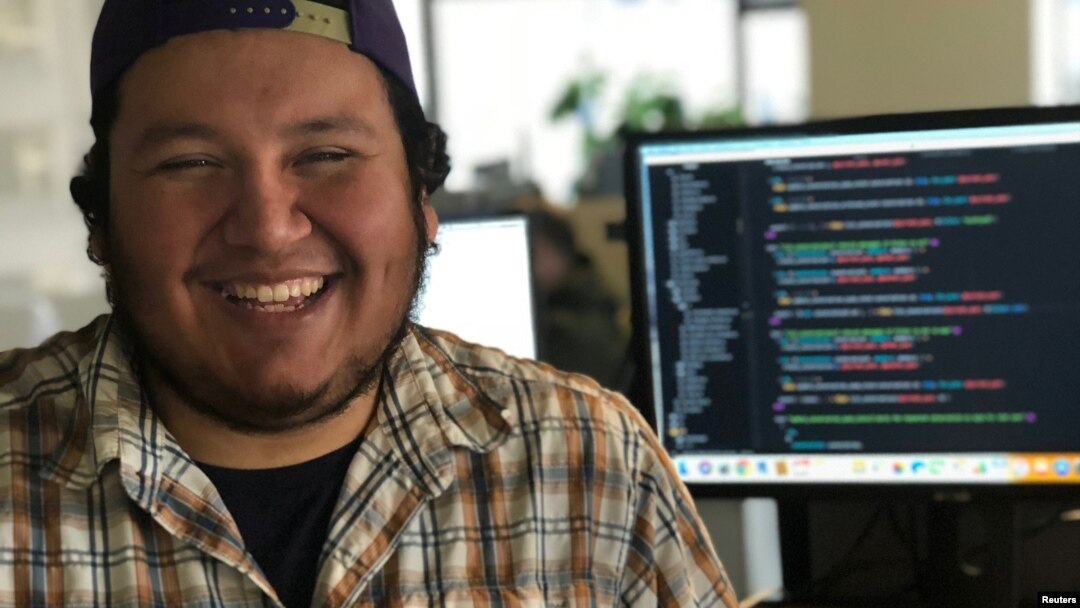 Enrique Rico, 26, a developer at Avvo, an online marketplace for legal services, is seen in Seattle, Washington, U.S., in this March 2018 picture. (Courtesy Enrique Rico/Handout via REUTERS)