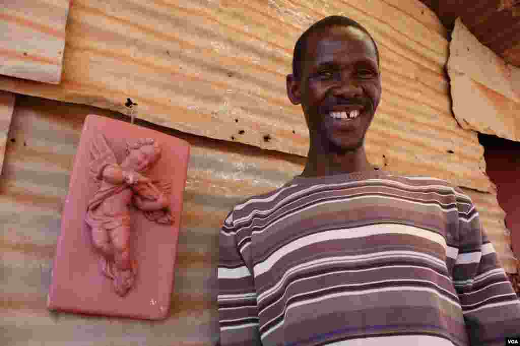 Mohalalelwa is happy to be alive but regrets he hasn't rescued some of his HIV-infected neighbors. (Photo by Darren Taylor)