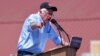Democratic presidential candidate Bernie Sanders speaks at a campaign rally in Santa Maria, California, May 28, 2016.