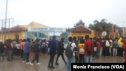 Protestos de estudantes da Universidade Kimpa Vita, Uíge, Angola