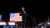 Donald Trump celebra un mitin en Conroe, Texas, el 29 de enero de 2022.