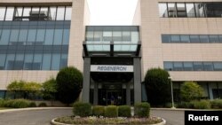 Trụ sở công ty Regeneron ở Westchester tại Tarrytown, New York, ngày 17/9/2020. 