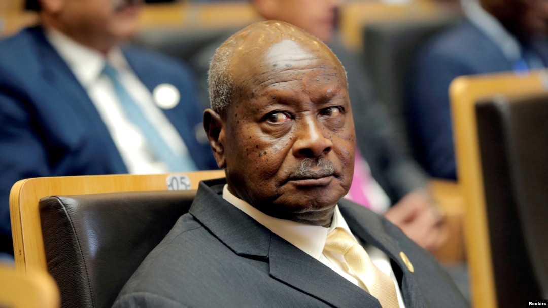 Rais wa Uganda Yoweri Museveni.