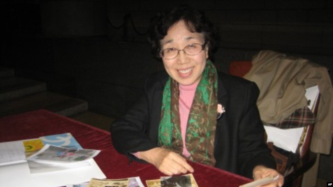 Kim Young-ja, one of a few South Koreans who have privately arranged reunions with North Korean family, March 19, 2012. 