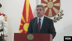 Predsednik Makedonije Đorđe Ivanov