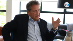 El exembajador de Nicaragua en Washington Arturo Cruz fue el primer precandidato presidencial fue arrestado bajo la Ley 1055. Foto Houston Castillo, VOA.