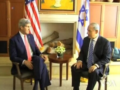 Kerry Discusses Syria Regional Fallout in Israel