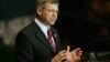 Kjell Magne Bondevik addresses the 2005 World Summit during the 60th General Assembly of the United Nations in New York, September 16, 2005.
