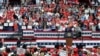 El presidente Donald Trump durante un mitin de campaña en Charlotte, Carolina del Norte. La campaña de reelección de Trump tendrá un evento en Tulsa, Oklahoma, donde las autoridades dicen que los asistentes deben hacerse la prueba de Covid al salir. 