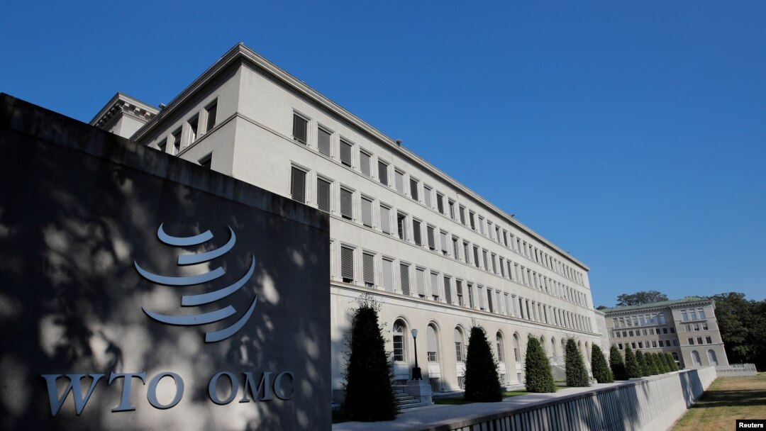 스위스 제네바의 세계무역기구(WTO) 본부.