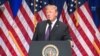 President Donald Trump delivers speech on the U.S. new National Security Strategy for a New Era, Dec. 18, 2017.