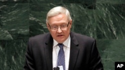 Thứ trưởng Ngoại giao Nga Sergei Ryabkov.