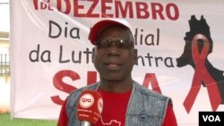 Júlio Borges Saquesseque, supervisor provincial do Programa de Luta contra a Sida em Malanje 