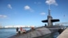 美國海軍洲際導彈潛水艇內華達號於2022年1月15日抵達關島,反映了美國對印太地區的承諾。（照片來自美國海軍推特）