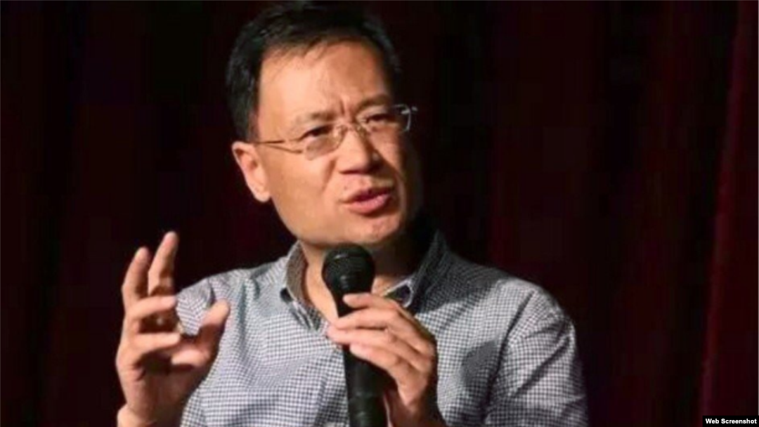 中國清華大學法學教授許章潤 （推特圖片）