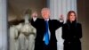 Presidente americano, Donald Trump, e primeira-dama americana, Melania Trump