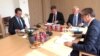 ARHIVA - jedan od susreta premijera Kosova i predsednika Srbije Briselu (Foto: Council of the EU/video grab)