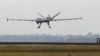 FILE- photograph of an unmanned U.S. Predator B drone, taken November 8, 2011.