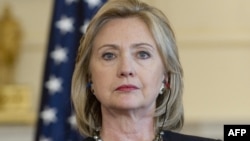 US Secretary of State Hillary Clinton at the State Department in Washington, DC, January 6, 2011.