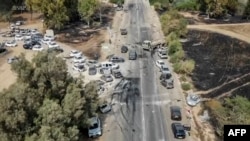 Posljedice napada Hamasa na muzički festival u Izraelu, u kojem je poginulo 260 osoba (Foto: SOUTH FIRST RESPONDERS / AFP) 