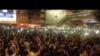 香港繼續爆發大規模抗議 促梁振英下台