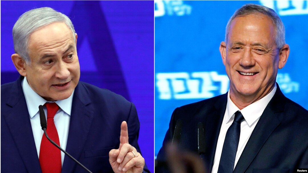 Benjamin Netanyahu na Benny Gantz