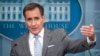 El portavoz del Consejo de Seguridad Nacional (NSC) de Estados Unidos, John Kirby, habla durante la rueda de prensa diaria de la Casa Blanca en Washington, DC, el 2 de abril de 2024.