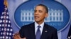 U.S. President Barack Obama speaks about the continuing government shutdown from the White House Briefing Room in Washington, October 8, 2013. REUTERS/Kevin Lamarque (UNITED STATES - Tags: POLITICS BUSINESS) - RTX1442U