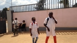 Alunos em Malanje, Angola