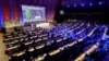 France's Minister of Ecology Francois de Rugy, delivers a speech at the opening of an international conference on biodiversity (IPBES) in Paris on April 29, 2019.