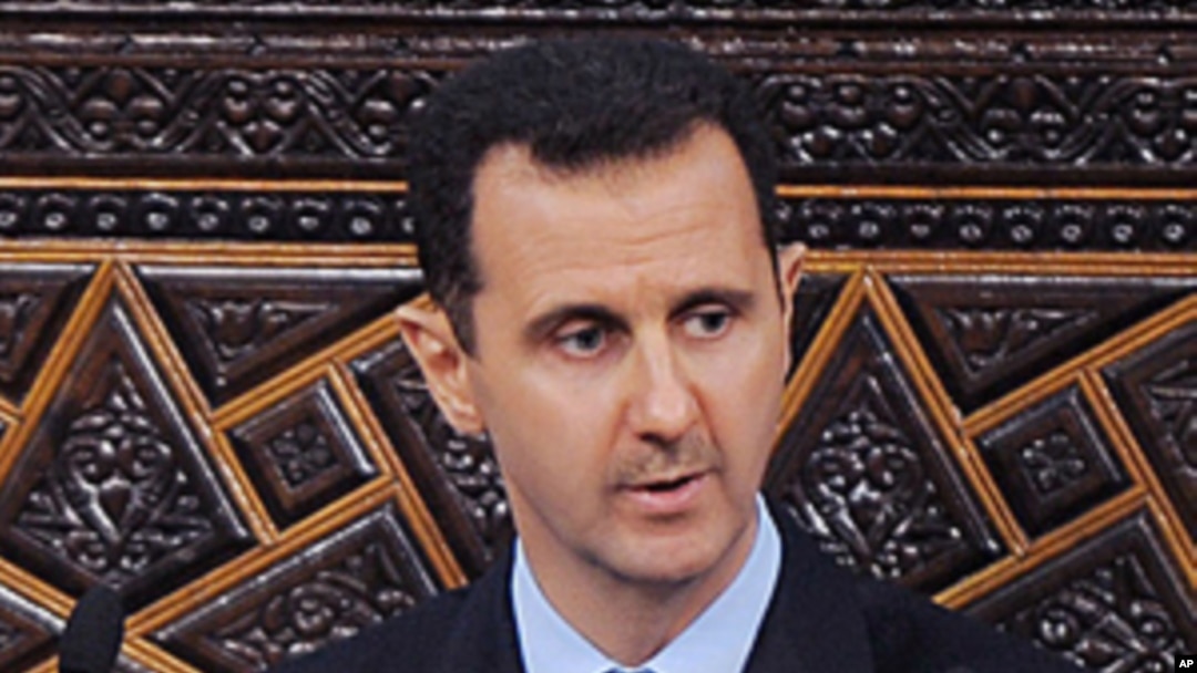 Syrian President Bashar al-Assad, addresses the Parliament, in Damascus, Syria (File Photo - March 30, 2011)