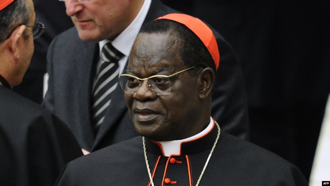  Le Cardinal Laurent Monsengwo Pasinya, à la salle Paul VI du Vatican, le 20 novembre 2010.