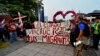 Miles de migrantes en caravana hacia centro de México tras meses atrapados en el sur