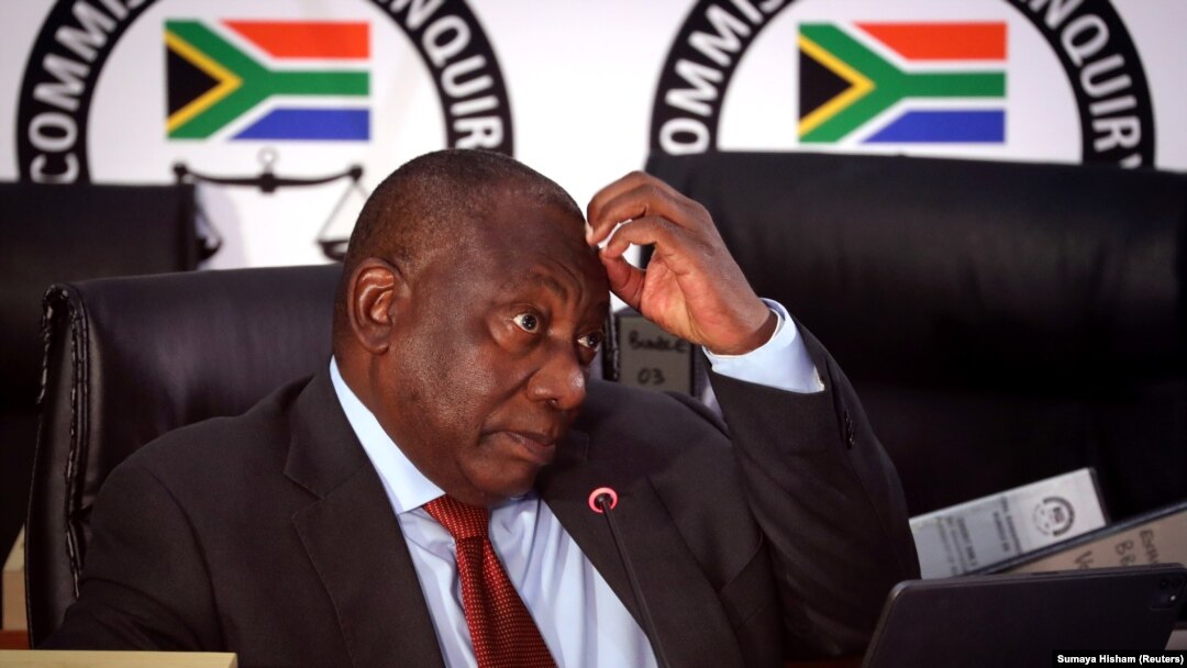 Rais wa Afrika Kusini Cyril Ramaphosa