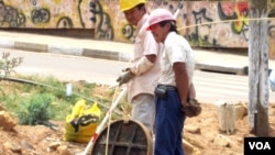 Trabalhadores chineses em Angola