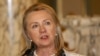 U.S. Secretary of State Hillary Rodham Clinton (file)