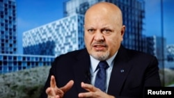 Mwendesha Mashtaka Mkuu wa ICC Karim Khan katika mahojiano na shirika la habari la Reuters.