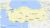 A map of Turkey shows the port city of Izmir. 