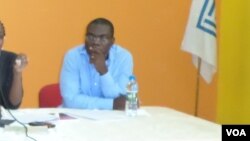 Teixeira Cândido secretário geral adjunto do sindicato dos jornalistas angolanos