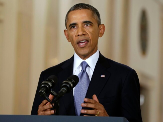 Obama: Ideals, Principles at Stake in Syria, Allows for Diplomatic Efforts to Play Out